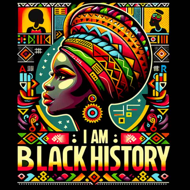 I Am Black History (DTF Transfer)