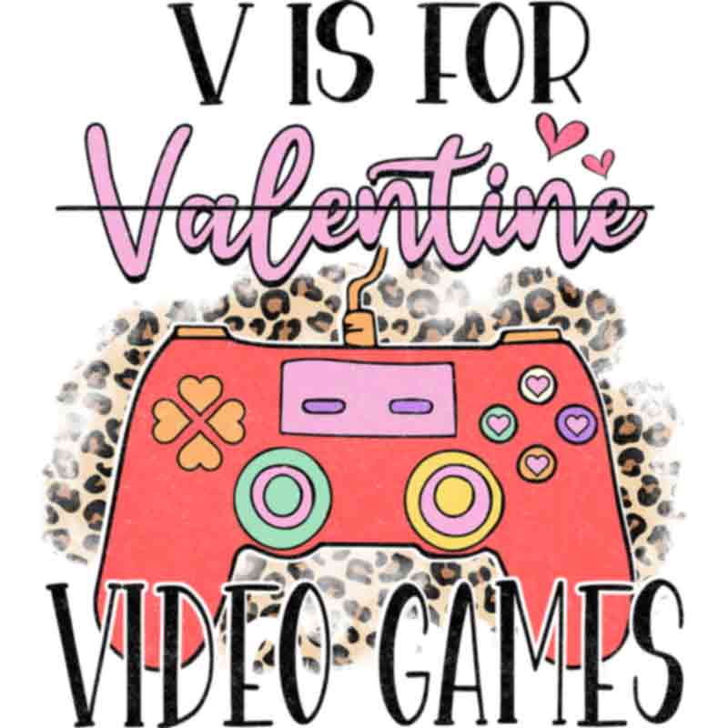 V Video Games (DTF Transfer)
